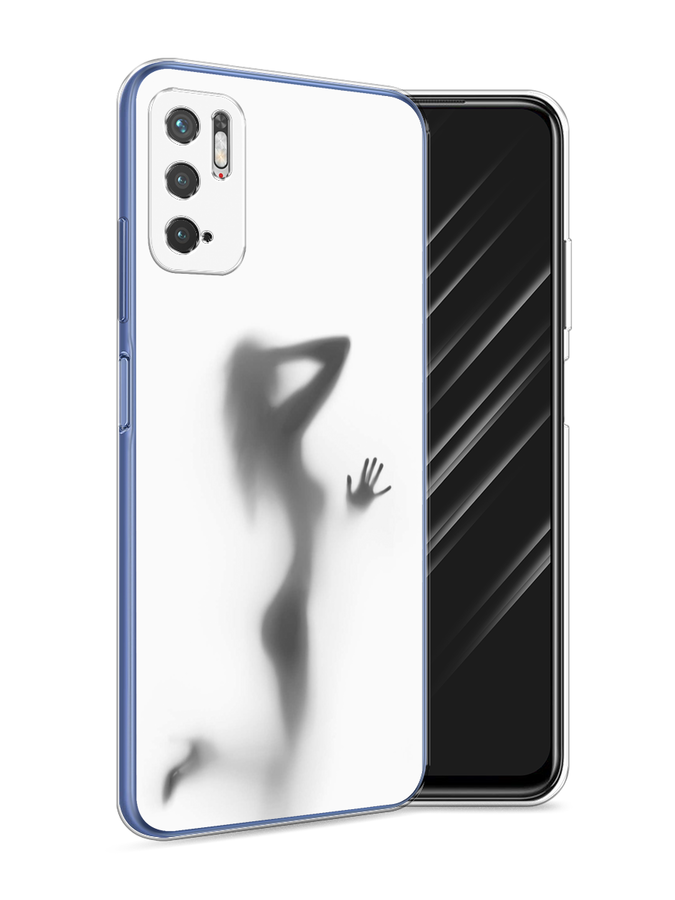 

Чехол Awog на Xiaomi Redmi Note 10 5G "Стекло в душе", Разноцветный, 310750-7