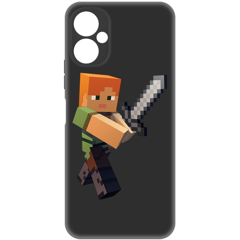 Чехол-накладка Софт Minecraft-Алекс для TECNO Spark 9 Pro