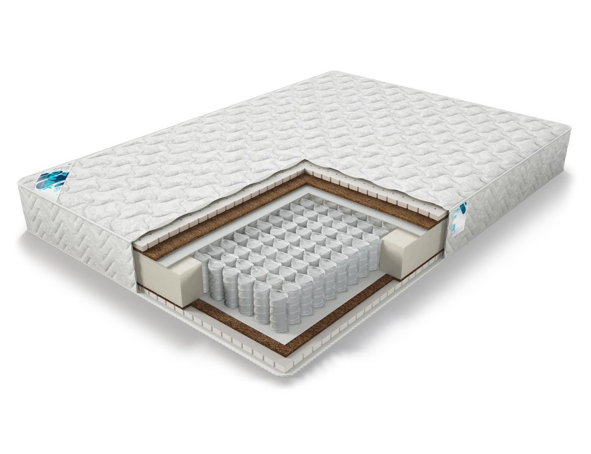 

Матрас DIMAX Практик Медиум 500 120x190, Белый, Практик Медиум 500