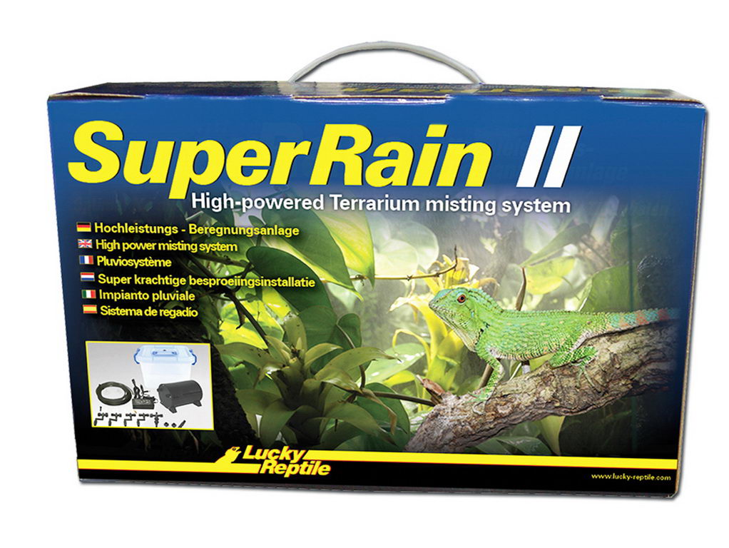 

Система увлажнения для террариума LUCKY REPTILE Super Rain II, Система увлажнения для террариума LUCKY REPTILE "Super Rain II" (Германия)