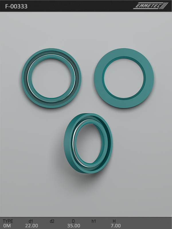 

Сальник рулевой рейки EMMETEC 22x35x7 (0M) F-00333, F-00333, F00333