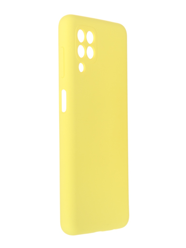 фото Чехол pero для samsung galaxy m32 liquid silicone yellow pcls-0076-yw