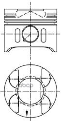 

Поршень ДВС KOLBENSCHMIDT 97482600