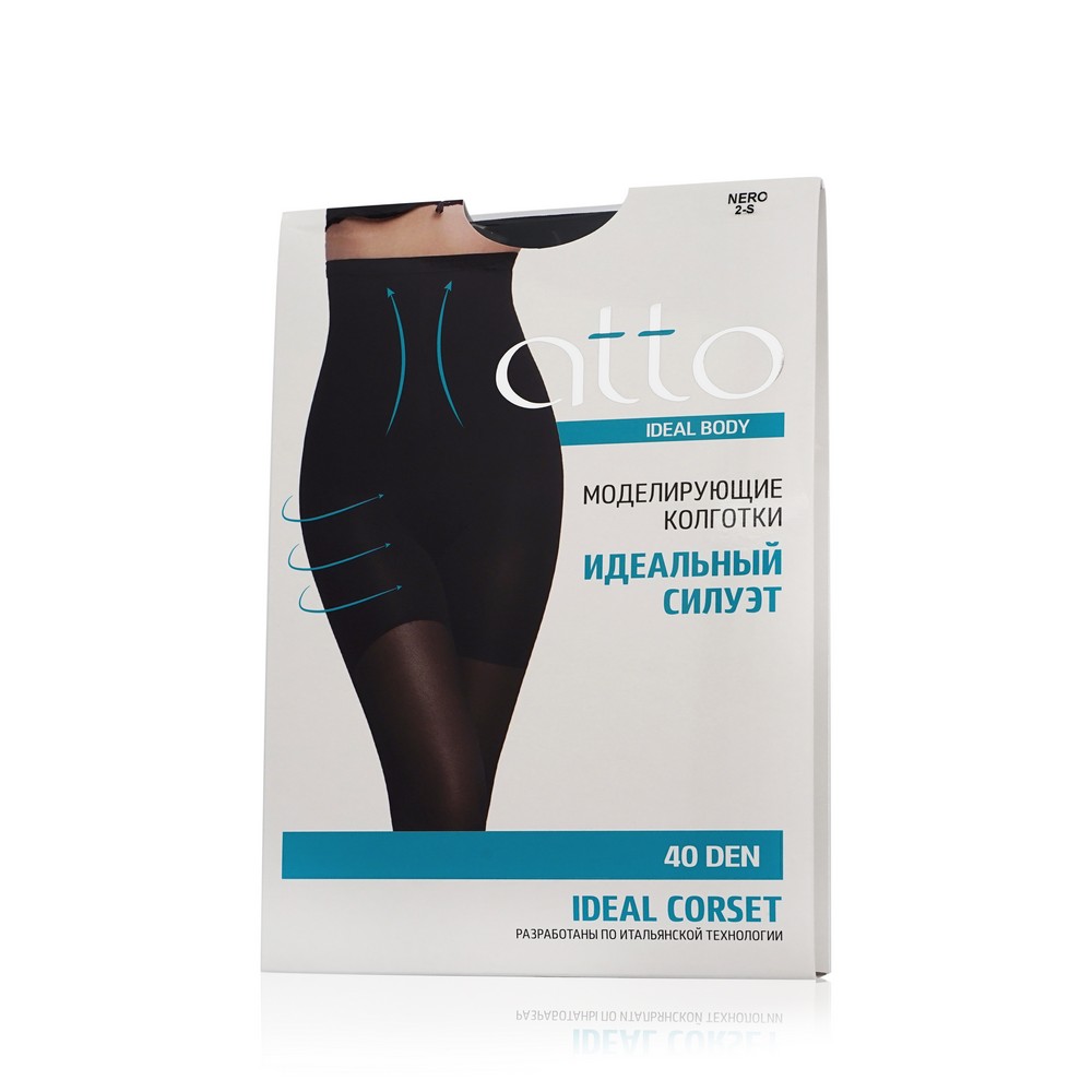 

Колготки женские Atto Ideal Body Corset черные  размер, Черный, Ideal Body Corset
