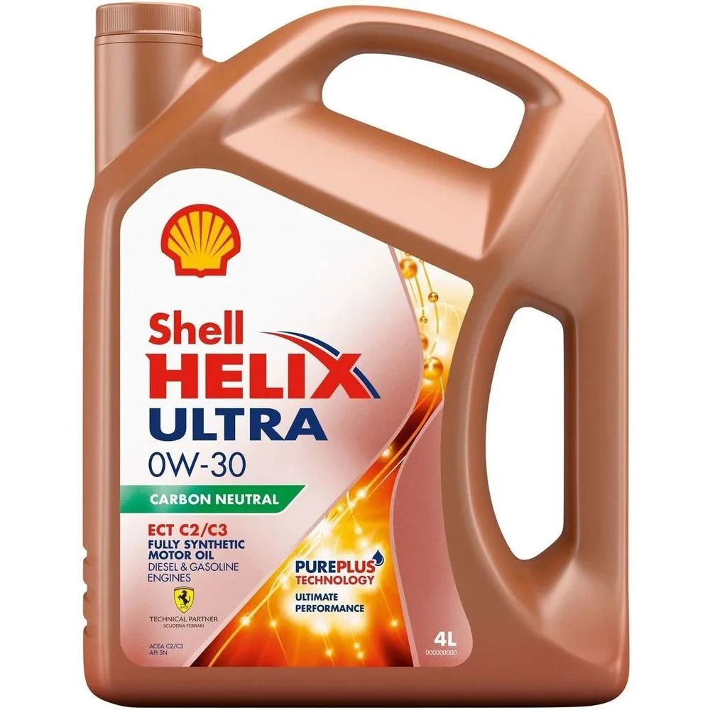 

Моторное масло Shell синтетическое 0W30 Helix Ultra Ect C2/C3 Eu 5л