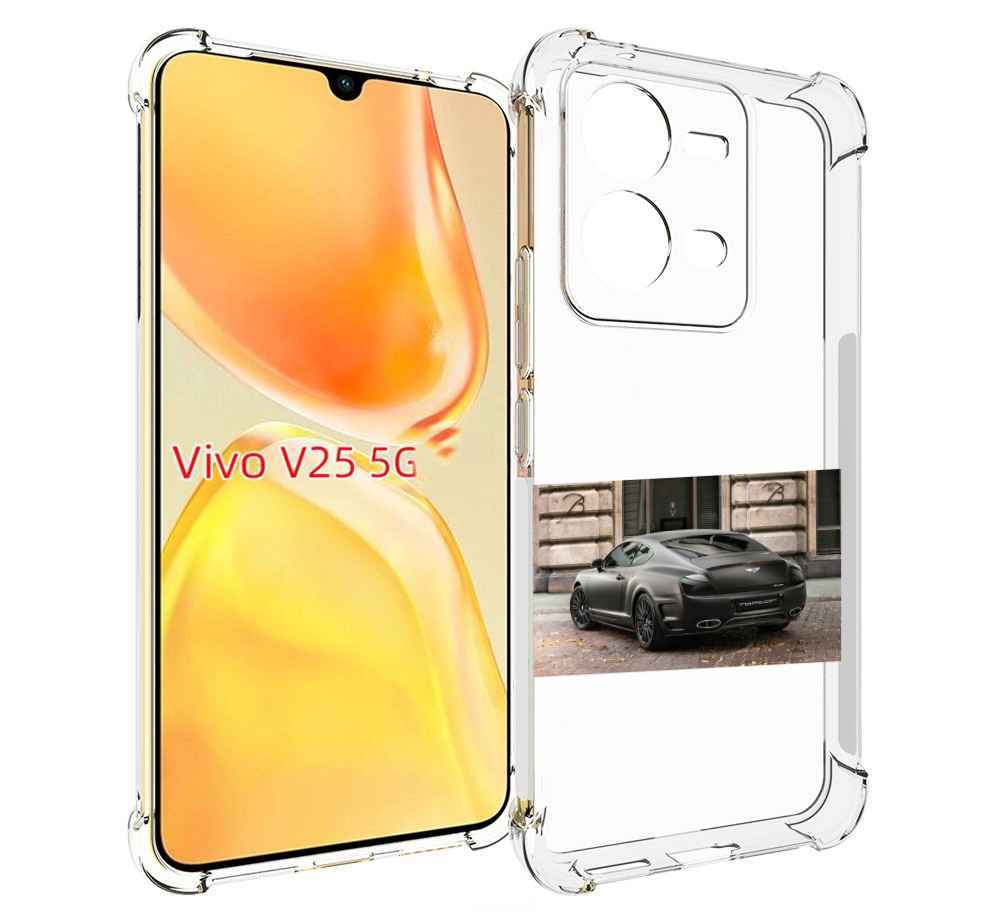 

Чехол MyPads bentley 1 мужской для Vivo V25 5G / V25e, Прозрачный, Tocco