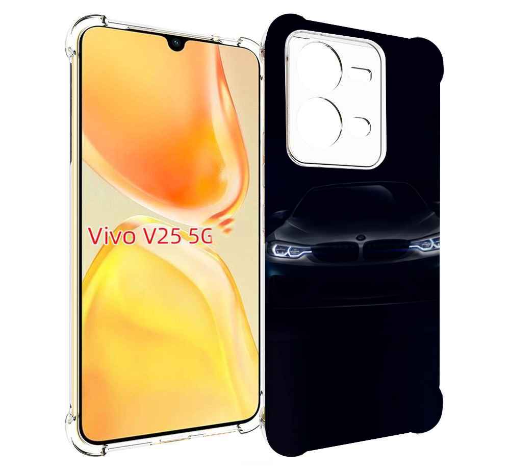 

Чехол MyPads bmw 1 мужской для Vivo V25 5G / V25e, Прозрачный, Tocco