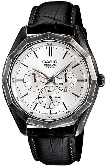 фото Наручные часы мужские casio bem-310bl-7a