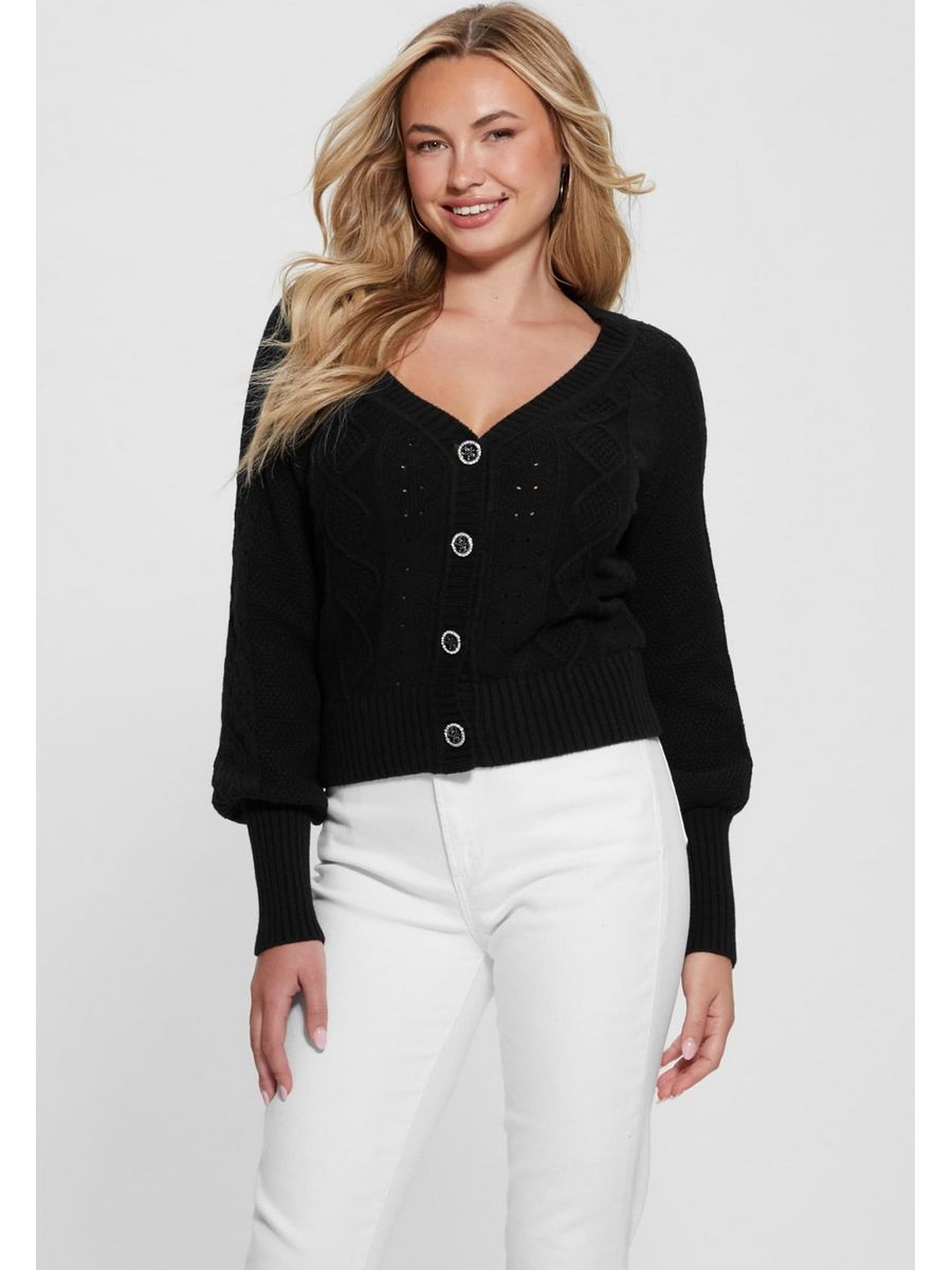 

Кардиган женский Guess GU121I0TN черный M, GU121I0TN