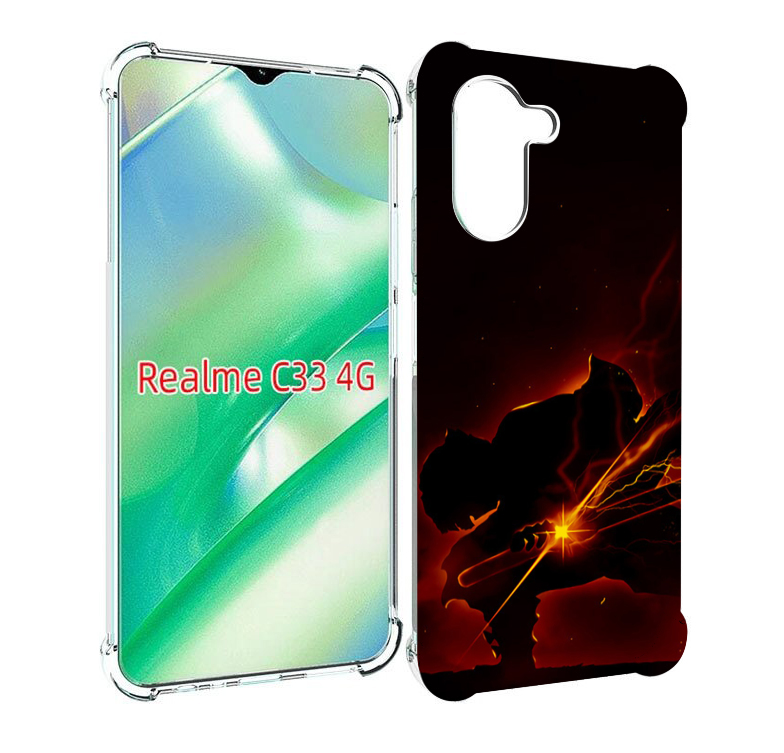 

Чехол MyPads demon-slayer-зеницу для Realme C33 4G, Прозрачный, Tocco