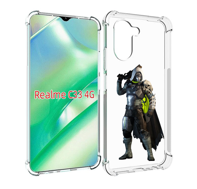 

Чехол MyPads destiny-2-hunter для Realme C33 4G, Прозрачный, Tocco