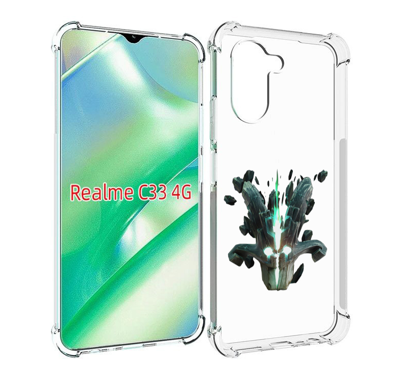 

Чехол MyPads dota 2 juggernaut для Realme C33 4G, Прозрачный, Tocco