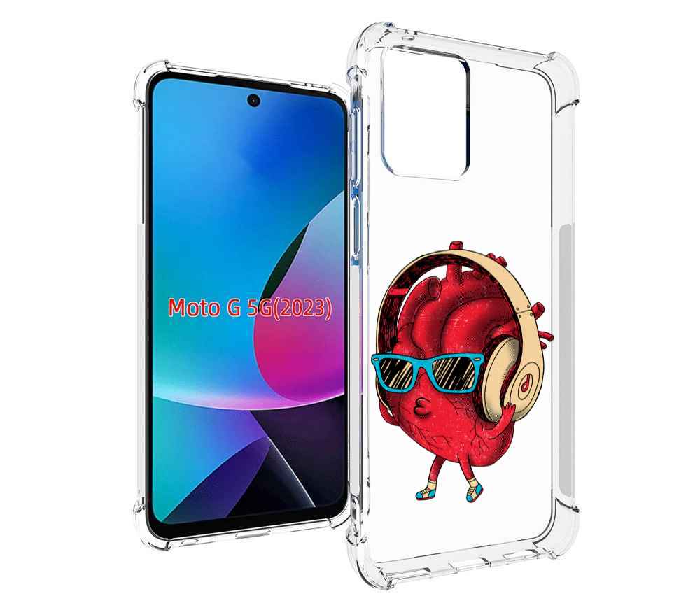 

Чехол MyPads слушай сердце для MOTO G 5G 2023, Tocco