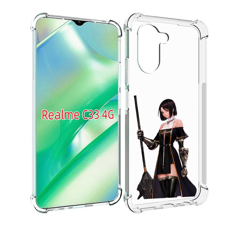 

Чехол MyPads dungeon-fighter для Realme C33 4G, Прозрачный, Tocco
