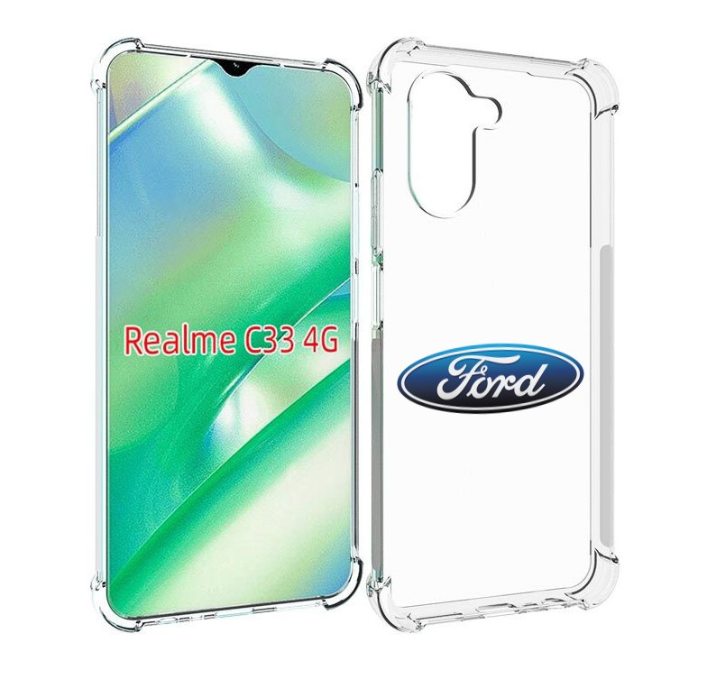 

Чехол MyPads ford-3 мужской для Realme C33 4G, Прозрачный, Tocco