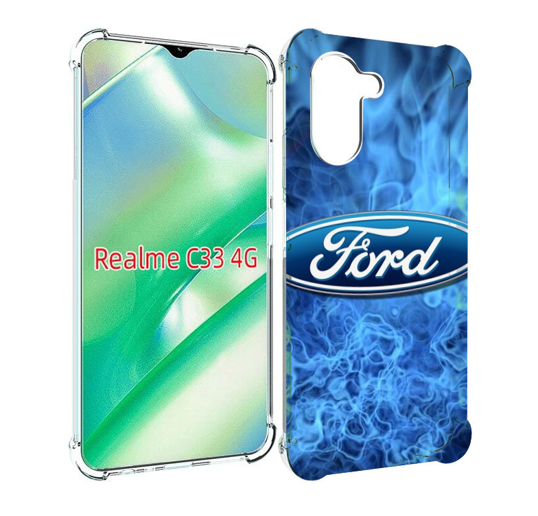 

Чехол MyPads ford-22 м для Realme C33 4G, Прозрачный, Tocco