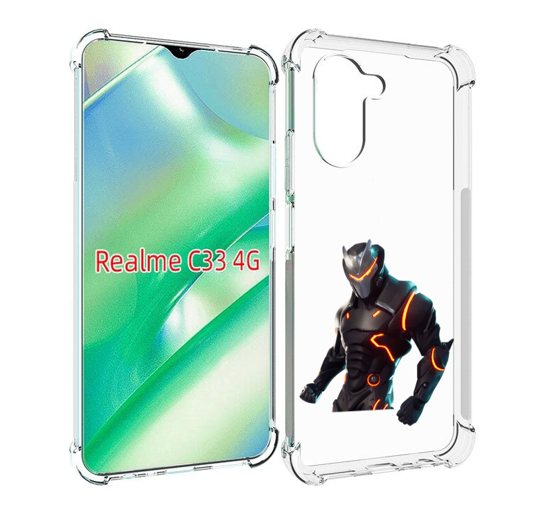 

Чехол MyPads fortnite-1 для Realme C33 4G, Прозрачный, Tocco