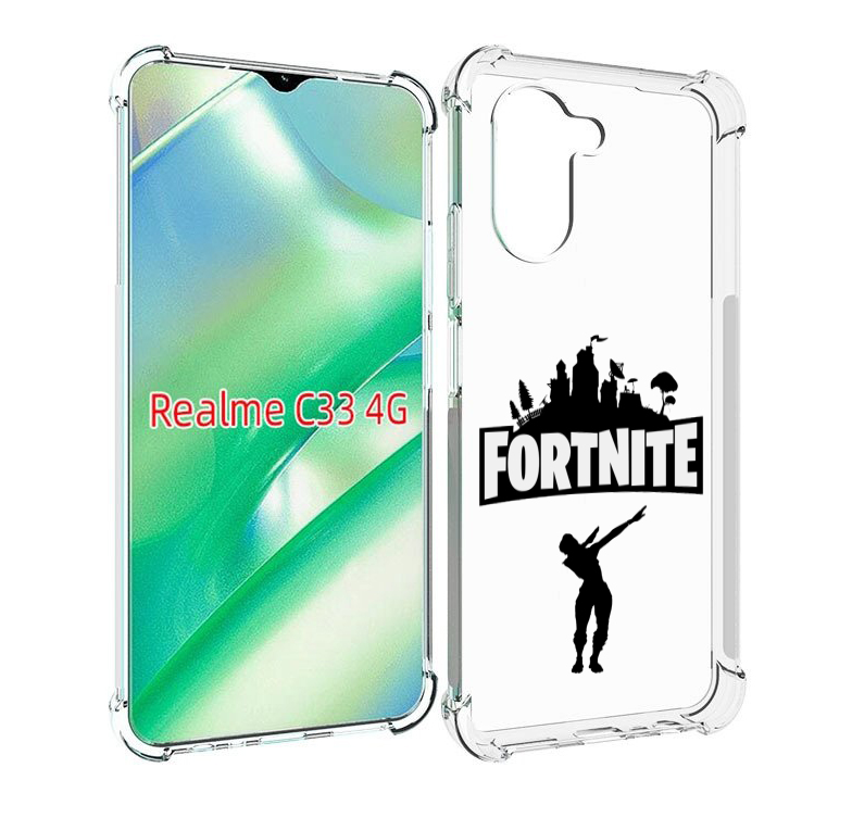 

Чехол MyPads fortnite-2 для Realme C33 4G, Прозрачный, Tocco