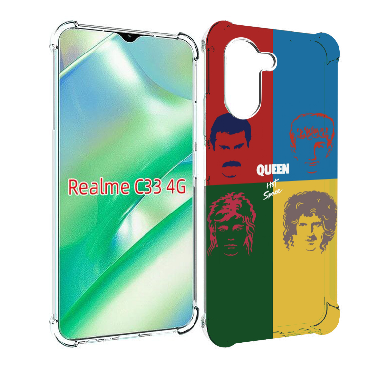 

Чехол MyPads hot space queen альбом для Realme C33 4G, Прозрачный, Tocco