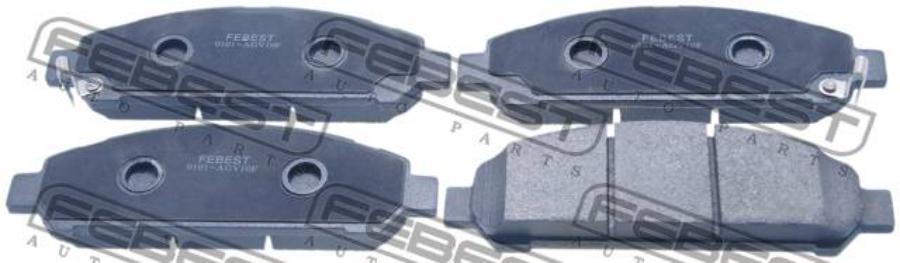 

Тормозные колодки FEBEST передние 0101AGV10F