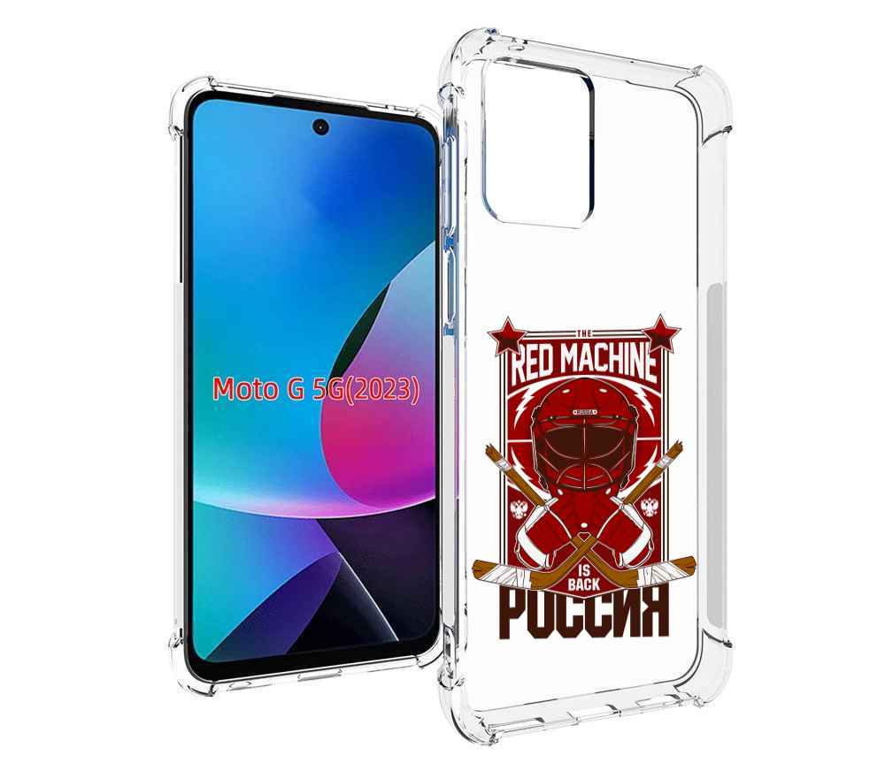 

Чехол MyPads хоккей россия для MOTO G 5G 2023, Tocco