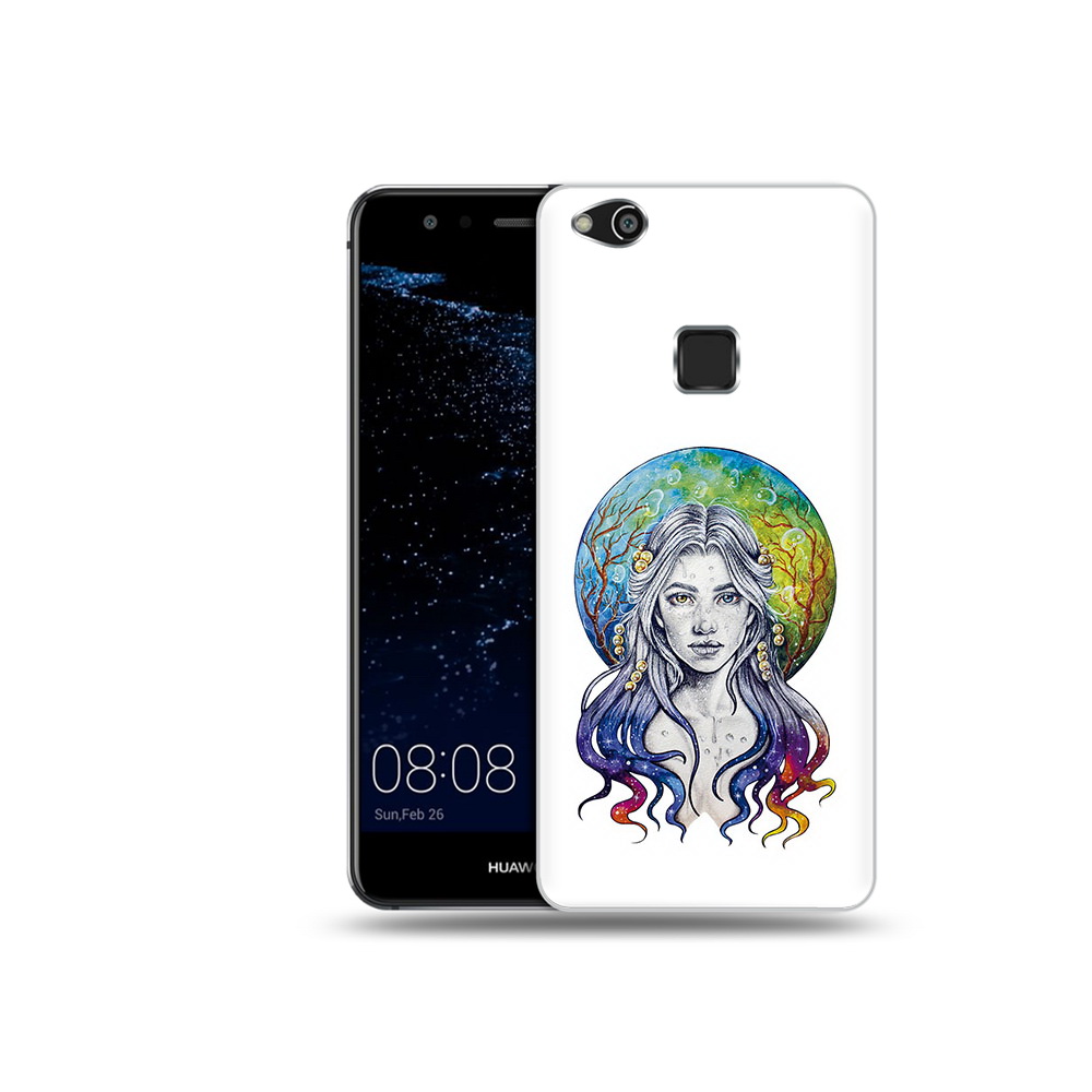 

Чехол MyPads Tocco для Huawei P10 Lite девушка с красивыми волосами (PT62135.59.313), Прозрачный, Tocco
