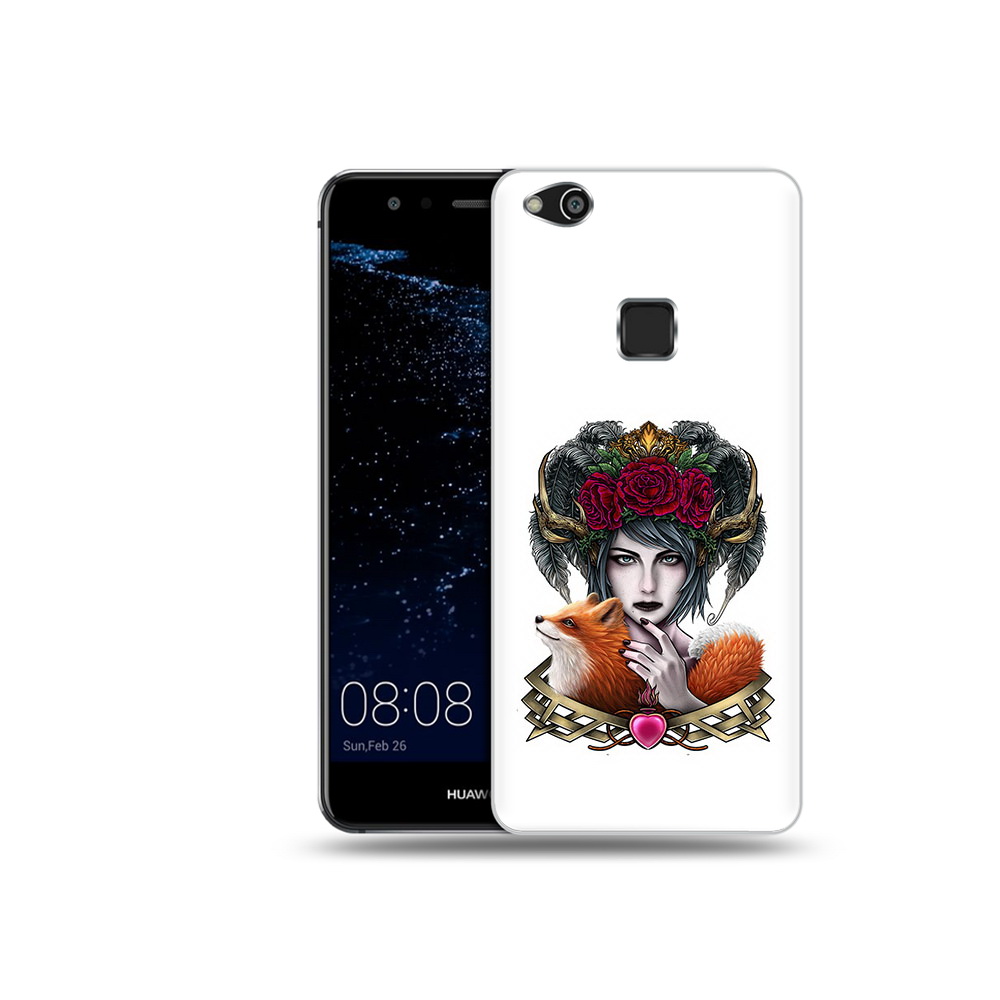 

Чехол MyPads Tocco для Huawei P10 Lite девушка с лисой (PT62135.59.314), Прозрачный, Tocco