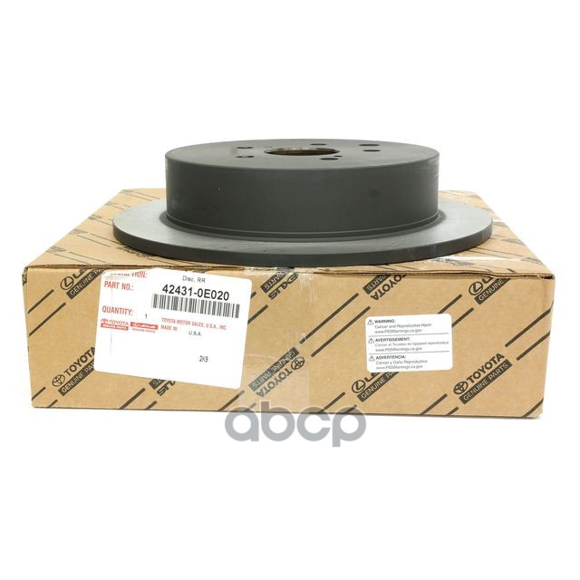 

Тормозной диск Toyota 424310e020 задний