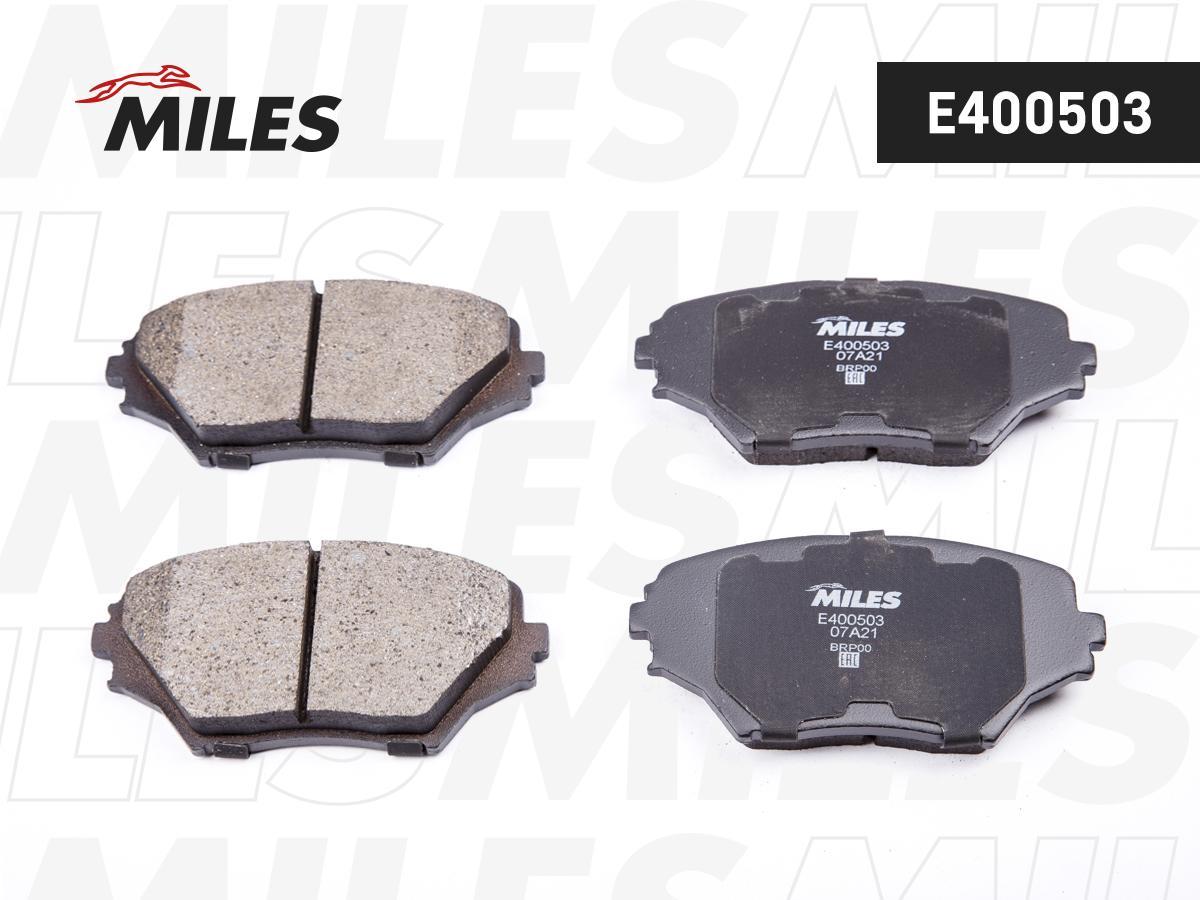 

Тормозные колодки Miles передние e400503