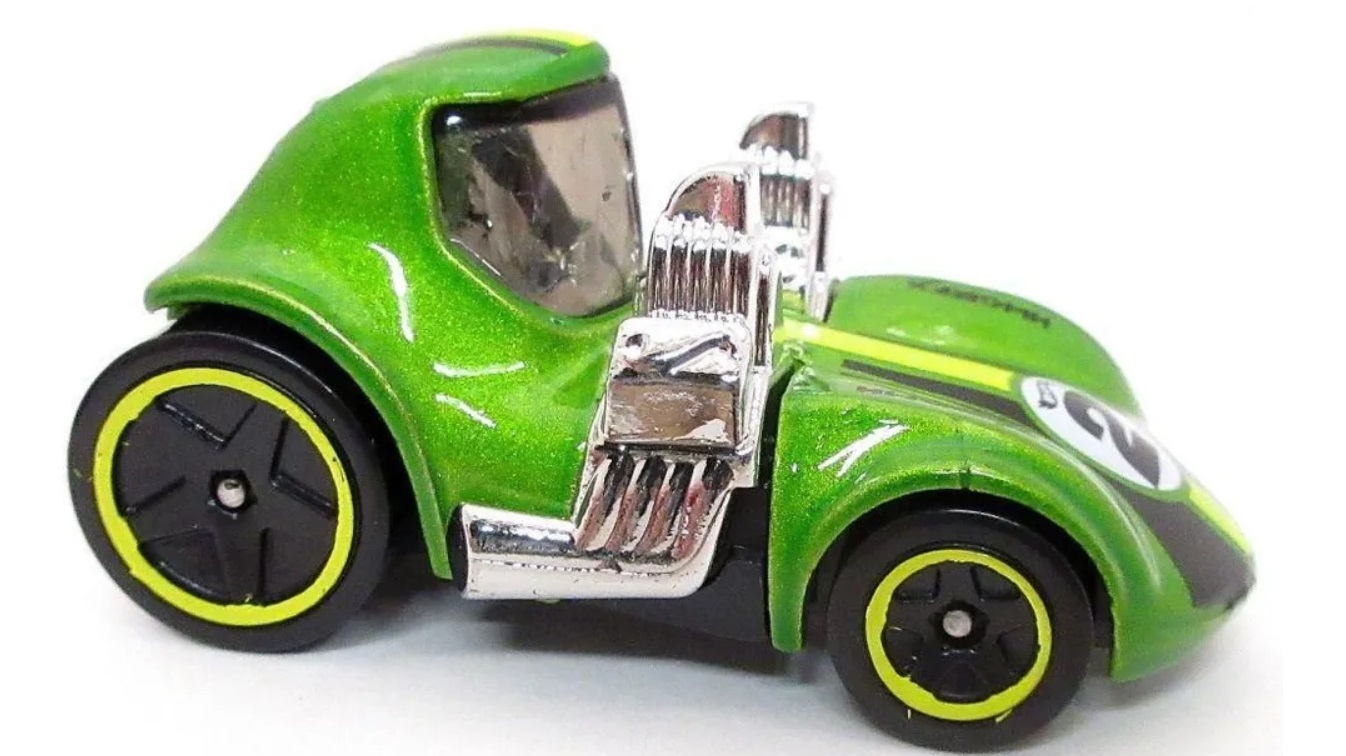 

Машинка базовой коллекции Hot Wheels TOONED TWIN MILL зеленая 5785 HKH14, Зеленый;черный