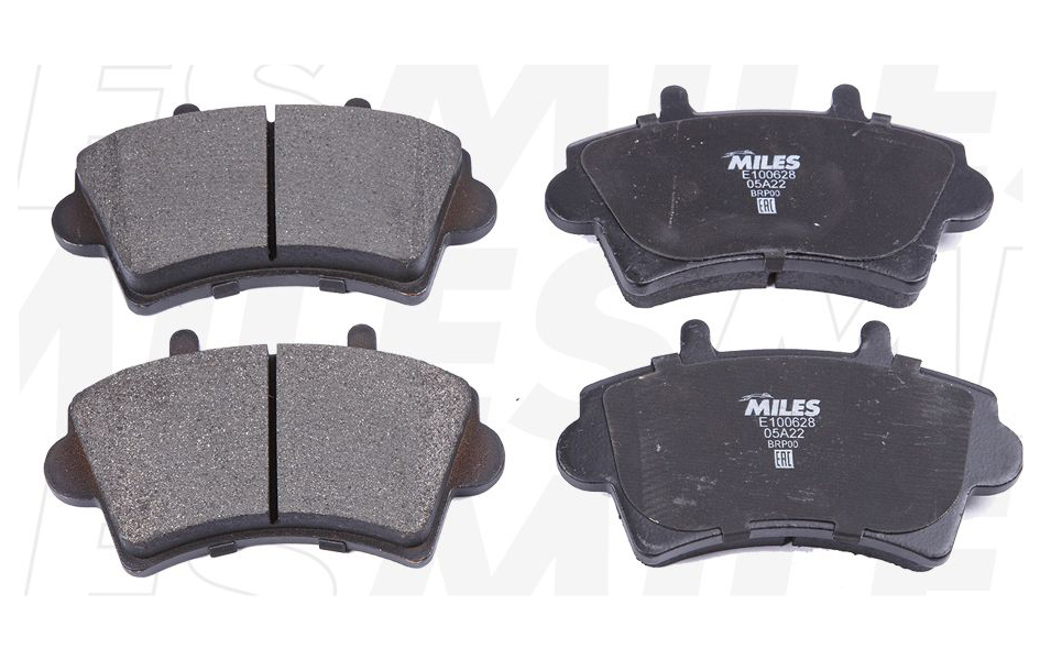 

Тормозные колодки Miles дисковые e100628