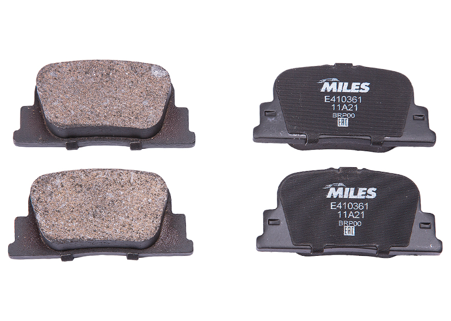 

Тормозные колодки Miles задние e410361