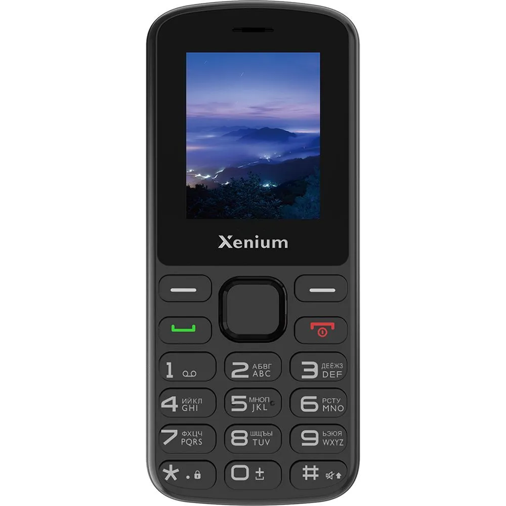 

Мобильный телефон Xenium X170 черный (00-00000393), X170