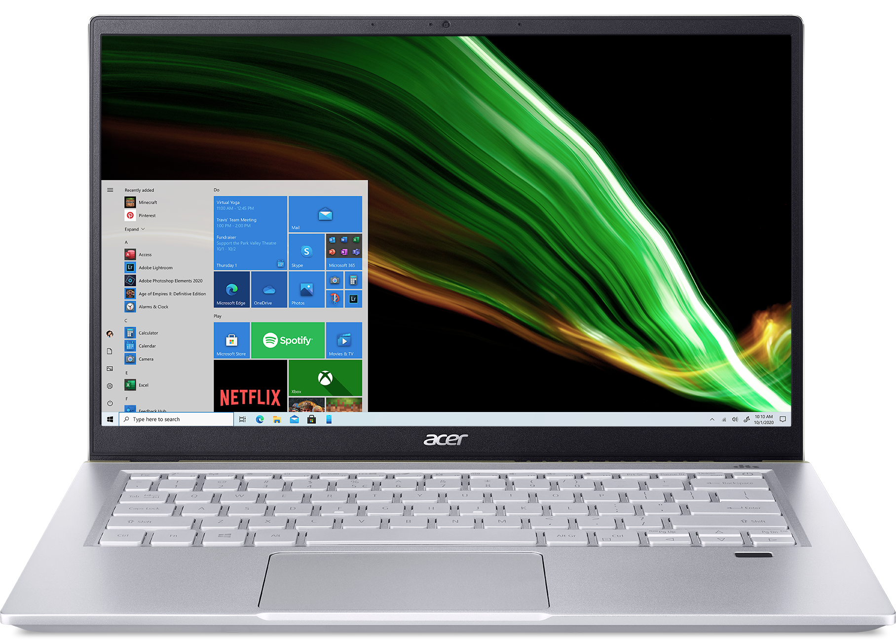 фото Ноутбук acer swift x sfx14-41g-r3n5 (nx.au6er.001)