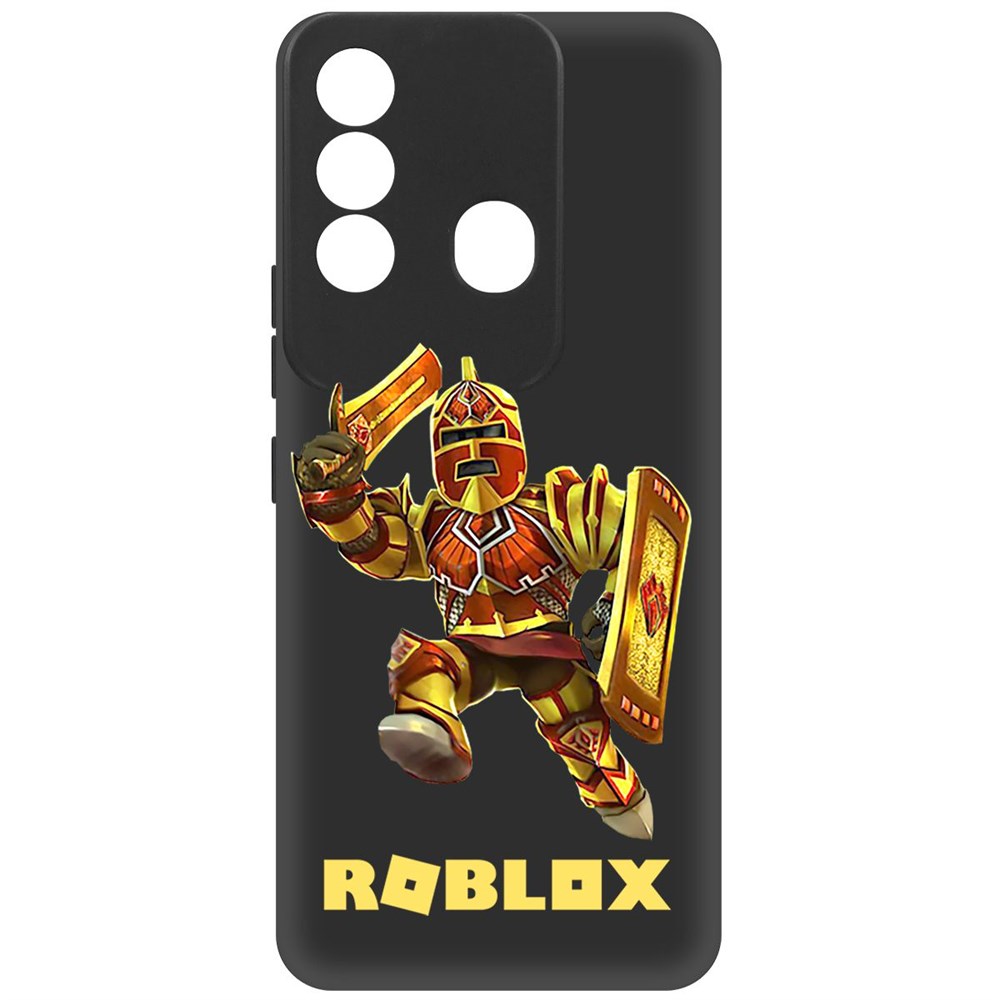 

Чехол-накладка Софт Roblox-Рэдклифф для ITEL Vision 3 Plus, Черный