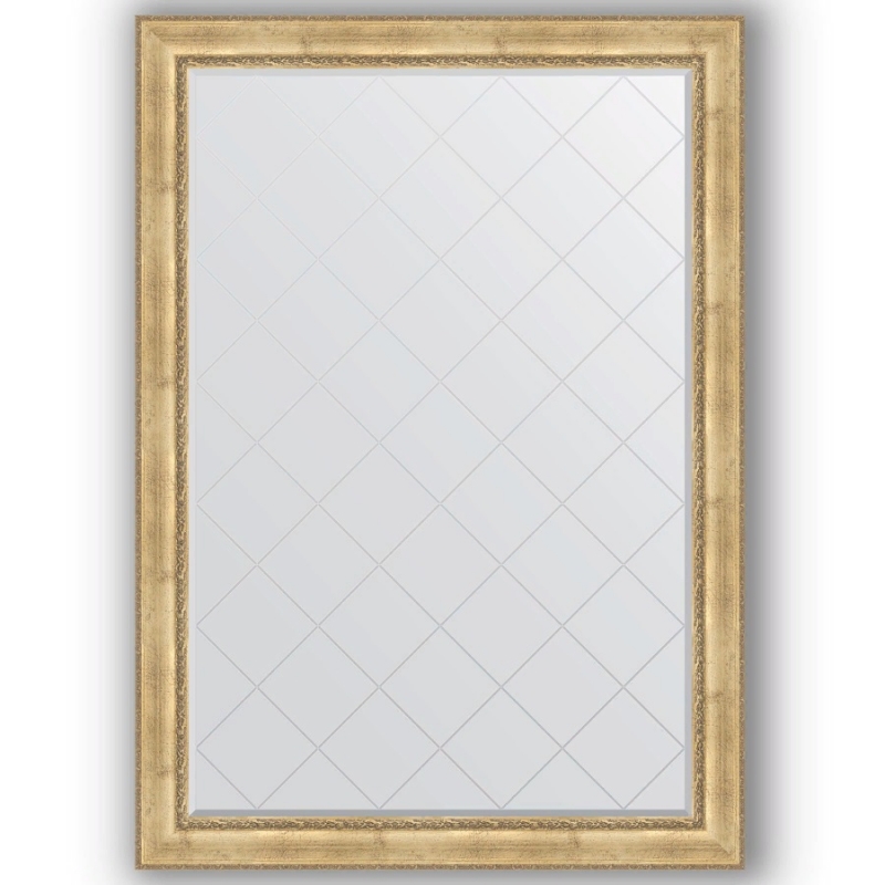 Зеркало Evoform Exclusive-G 192х137 Состаренное серебро с орнаментом
