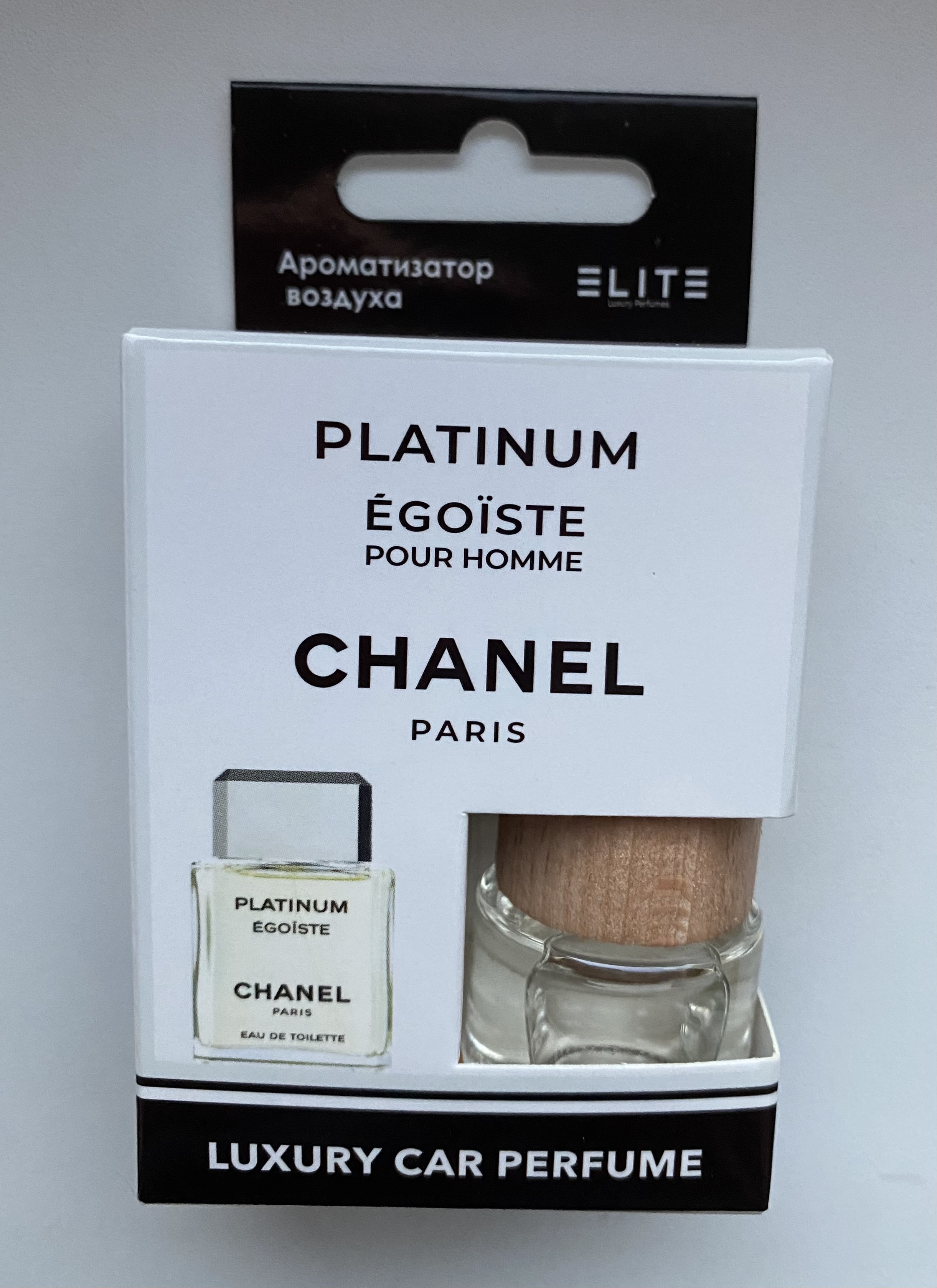 Автопарфюм ELITE Chanel Egoiste Platinum Pour Homme, 8мл