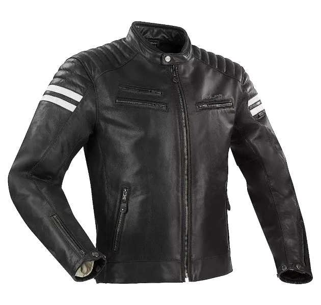 

Куртка кожаная Segura FUNKY Black/White XL