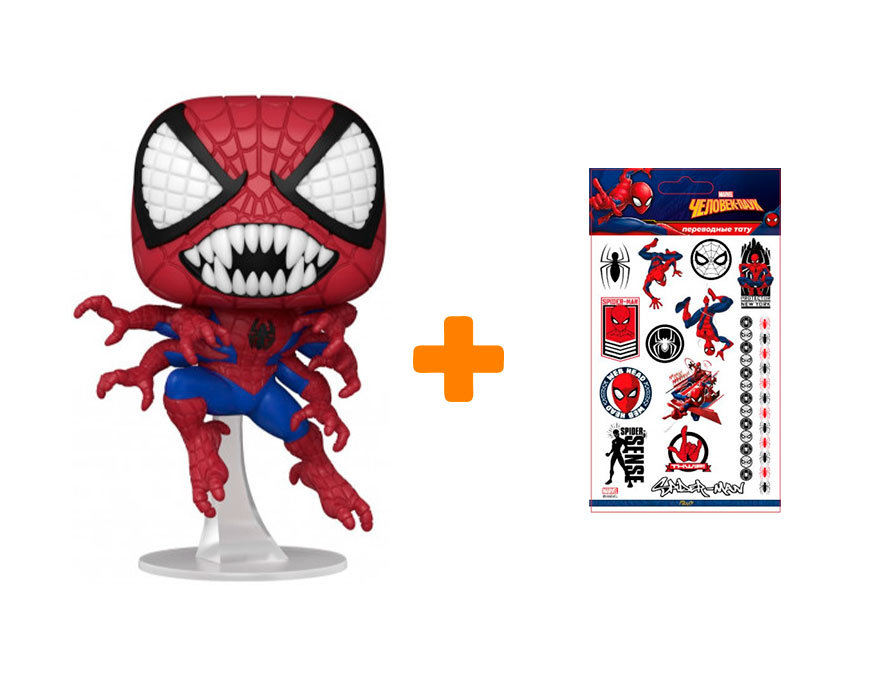 

Набор Doppelganger Spider-Man 2 (фигурка + татуировки)