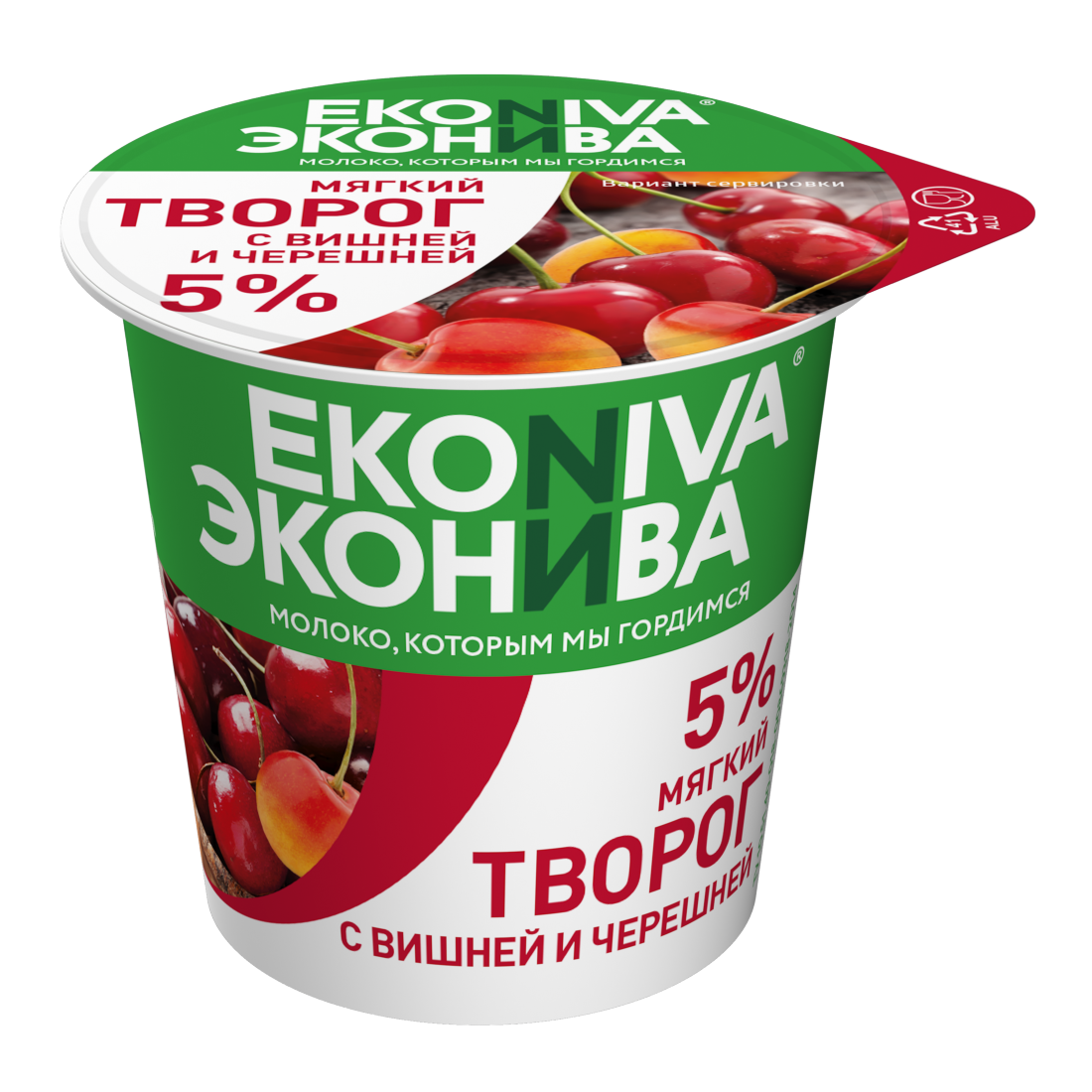 

Творог ЭкоНика мягкий вишня-черешня 5% 125 г