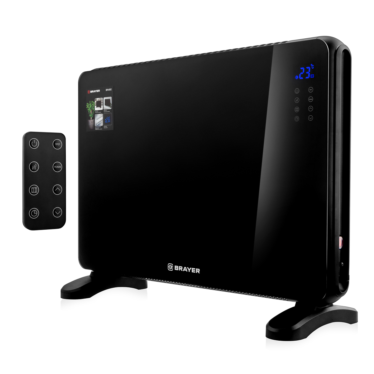 Конвектор Brayer BR4884 черный