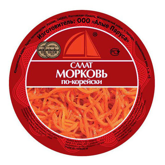 

Морковь Алые Паруса по-корейски 500 г