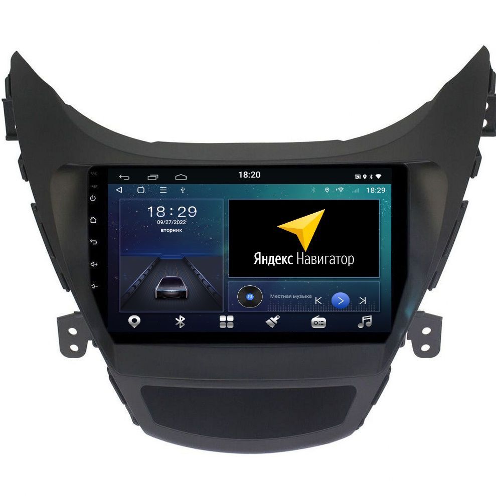 Магнитола EpicAuto T18 Hyundai Elantra 5 MD 2011-2014 - Android 13 - Процессор 8 ядер 2550000₽