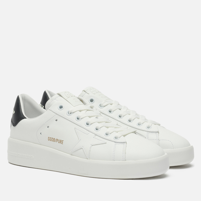 фото Кеды женские golden goose purestar leather белые 40 eu