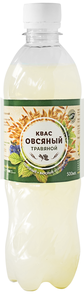 Квас Солнечная Планета овсяный травяной 500 мл