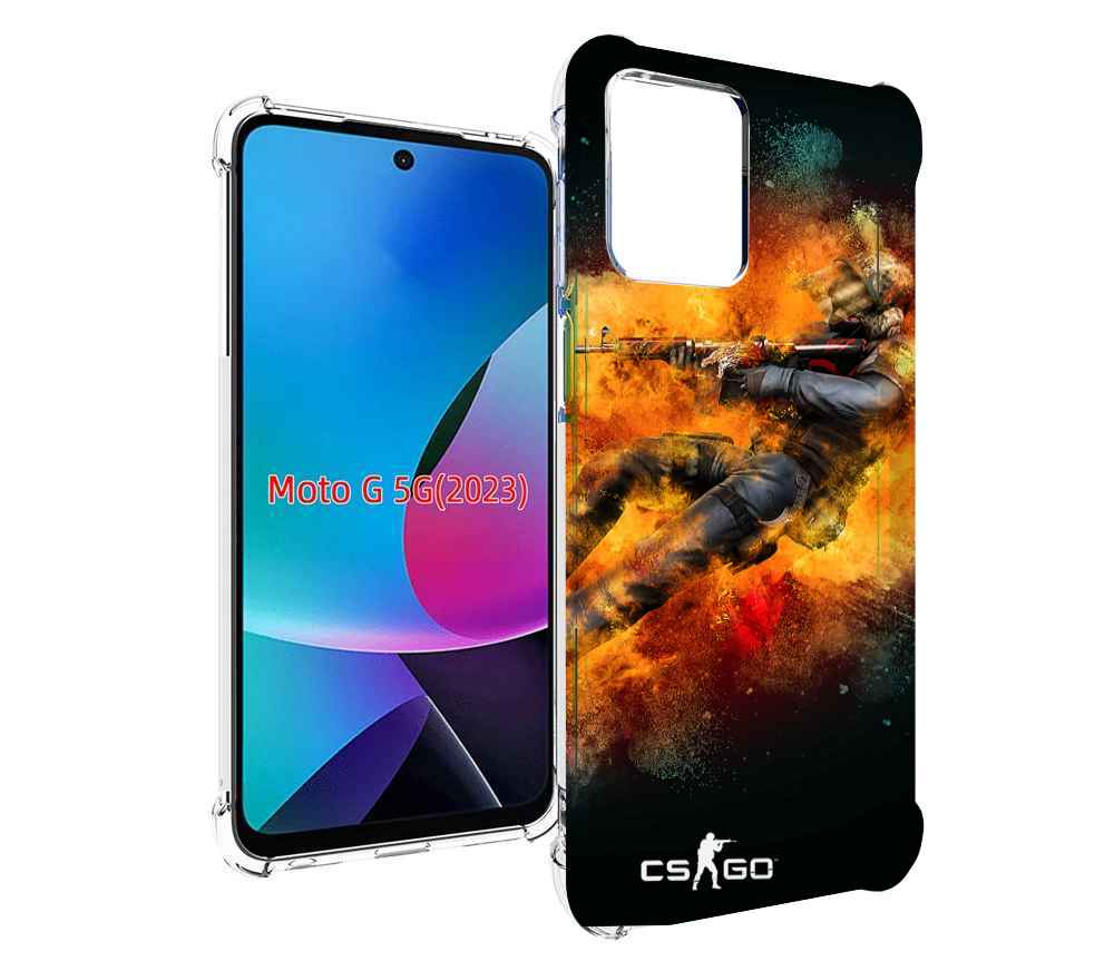 

Чехол MyPads CS-go Контр-террорист для MOTO G 5G 2023, Tocco