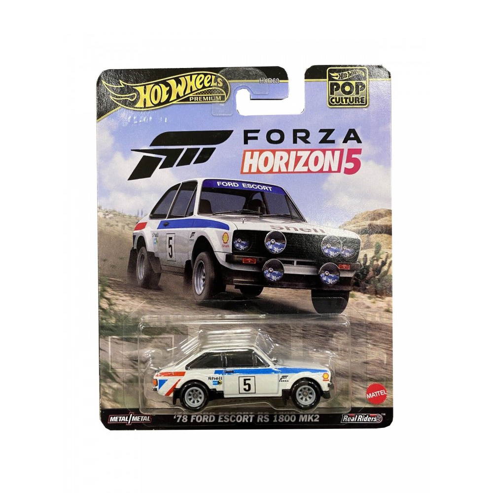 

Машина Hot Wheels 78 Ford Escort Rs1800 Mk2 HKC23, Разноцветный