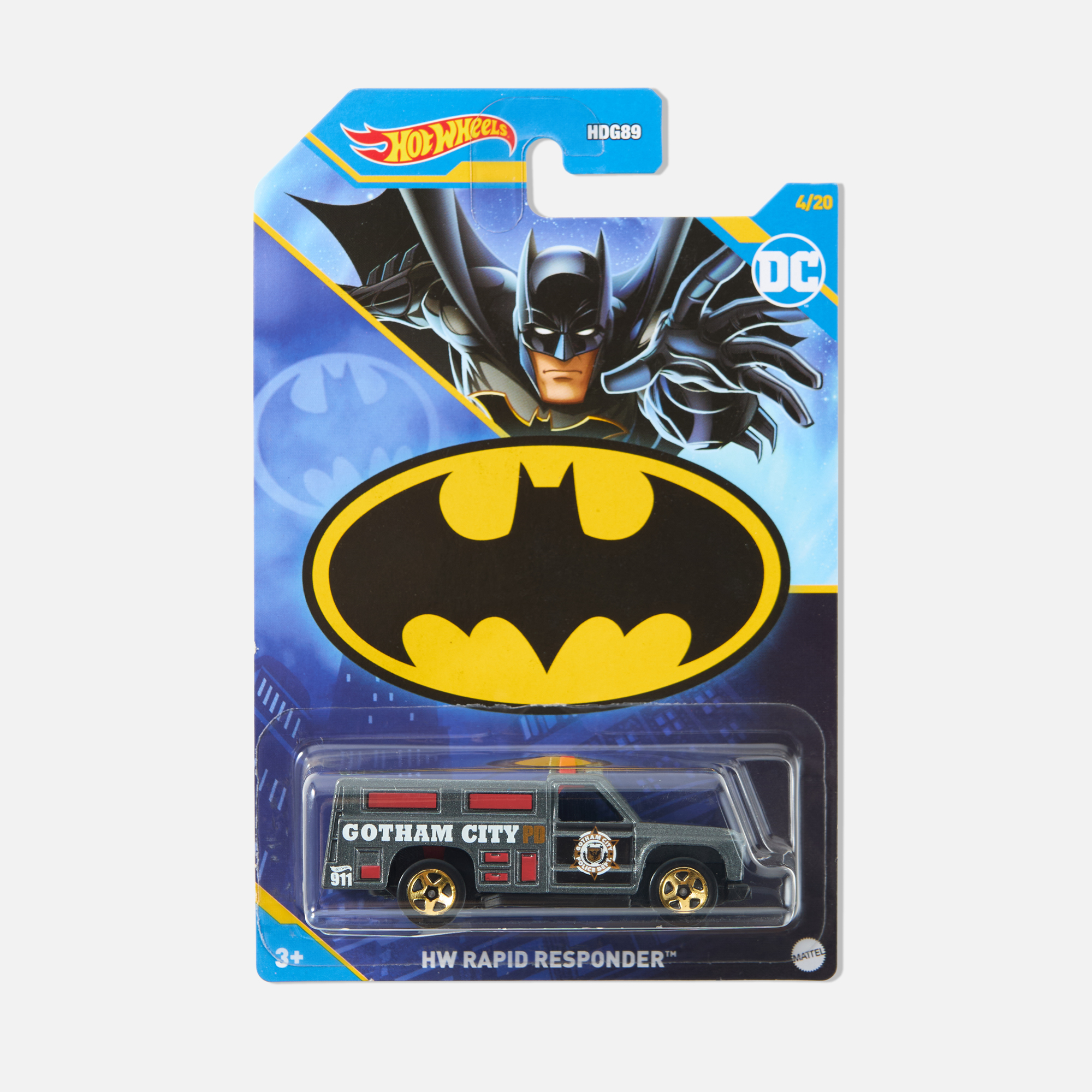 

Машина Hot Wheels Batman Batplane HLK54-D710, Серый