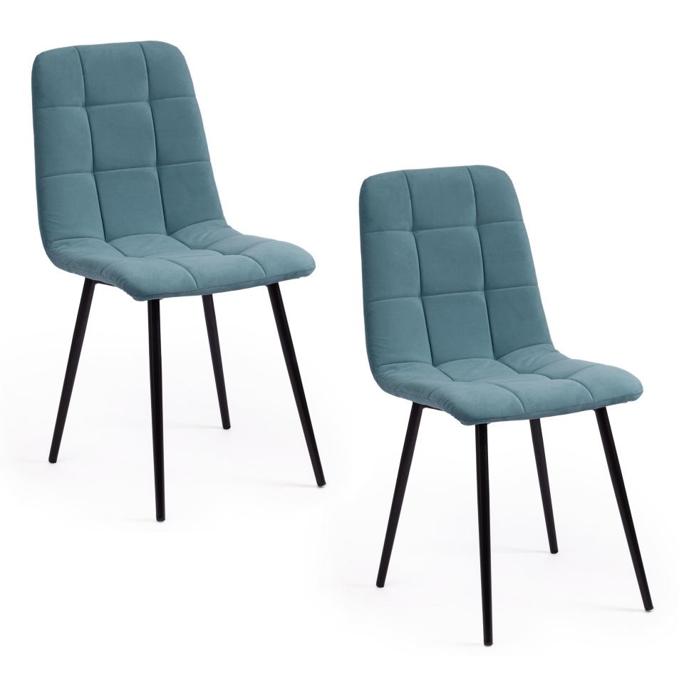 

Комплект стульев TetChair CHILLY MAX темно-бирюзовый, черный, CHILLY MAX