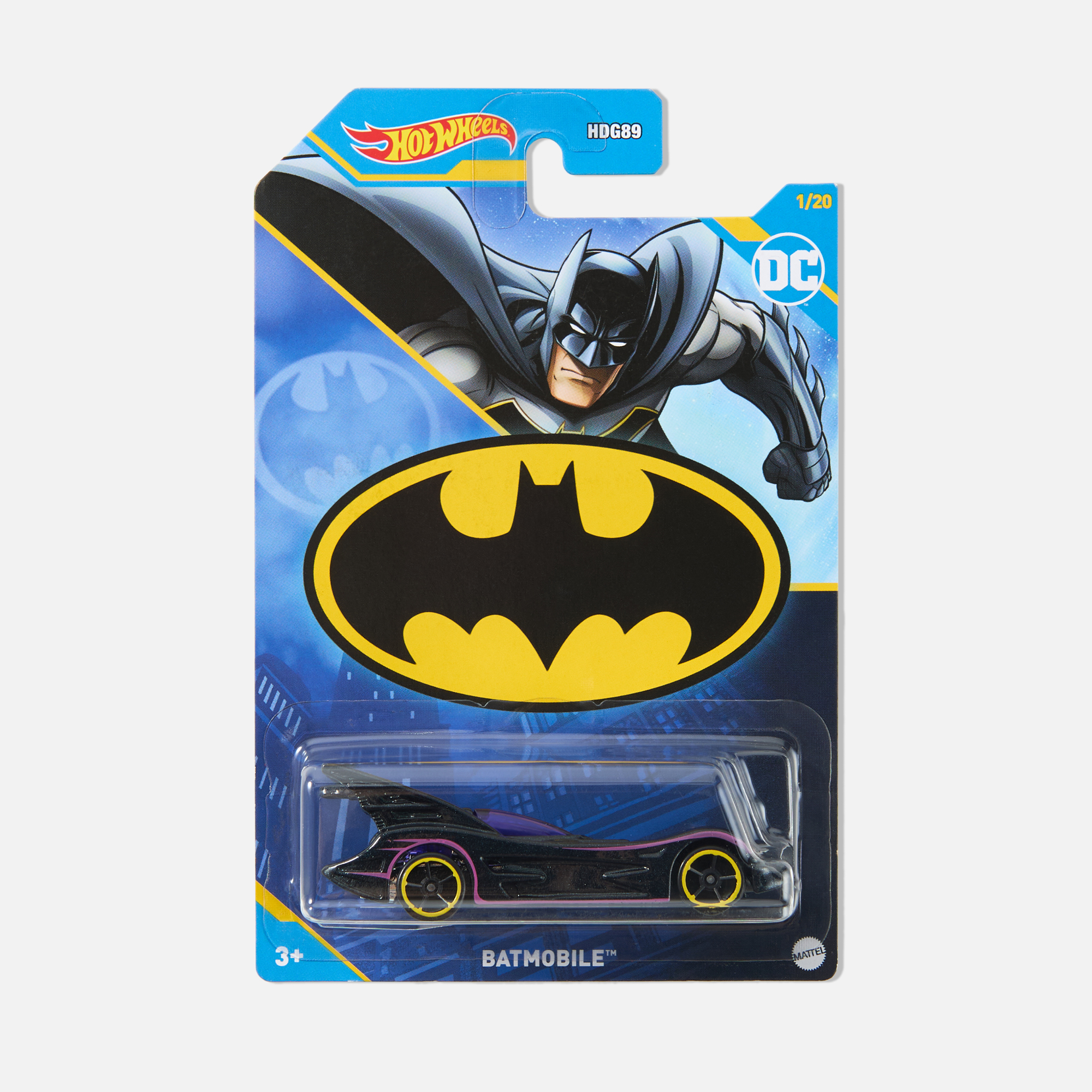 Машина Hot Wheels Batman Batplane HLK55-D710